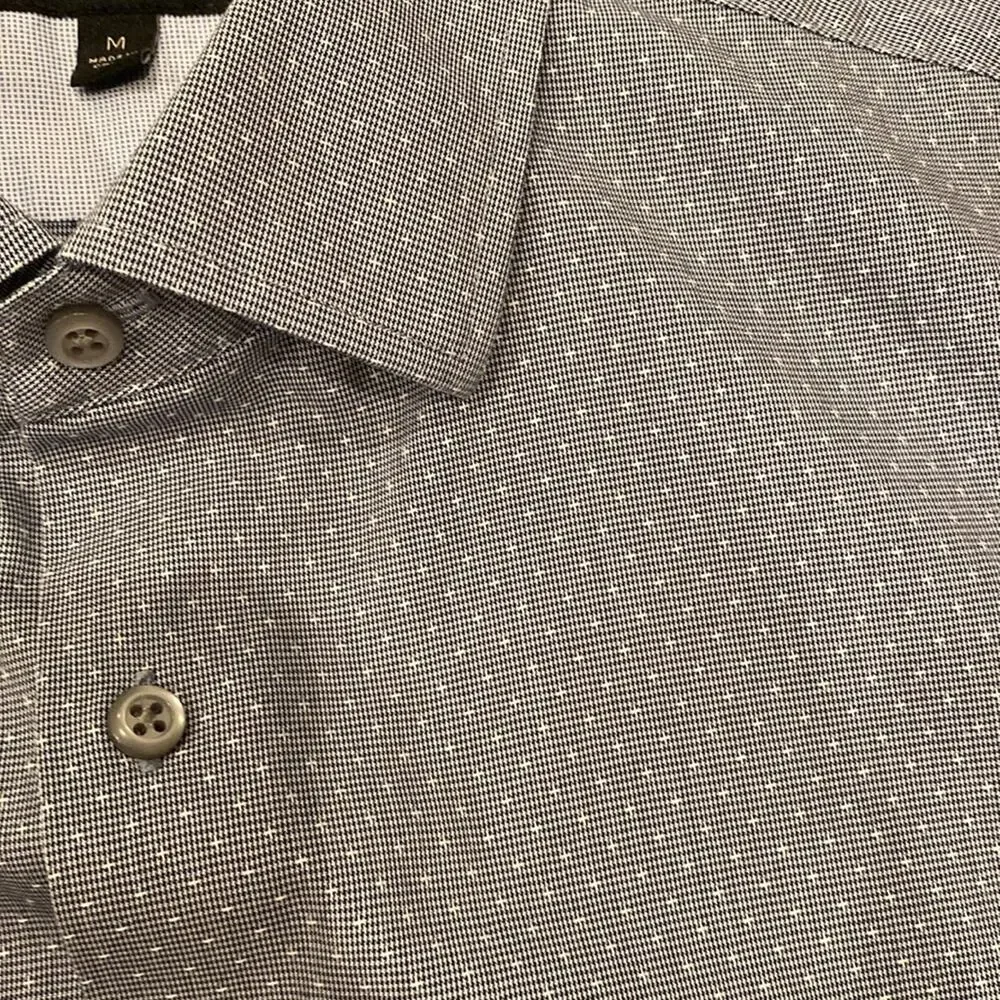 Banana Republic Non-Iron Slim Fit Button Down Long Sleeve Dress Shirt Size M